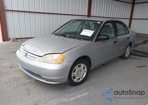 2001 Honda Civic Lx from USA, damaged, VIN 2HGES16591H542107